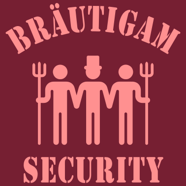 Motiv Bräutigam Security (Junggesellenabschied)