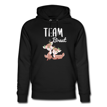 Junggesellenabschied Hoodie - Team Braut Bride JGA Junggesellenabschied Reh Rehe