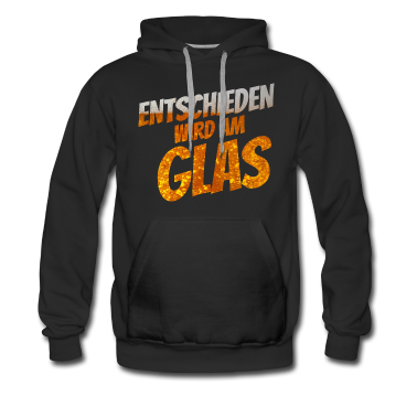Junggesellenabschied Hoodie - Entschieden wird am Glas LUSTIG BIER SAUFEN MALLE