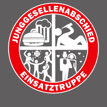 Motiv Einsatztruppe (Weiß auf Transparent)