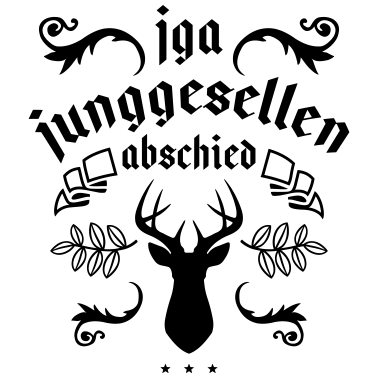 Motiv junggesellenabschied jga hirsch