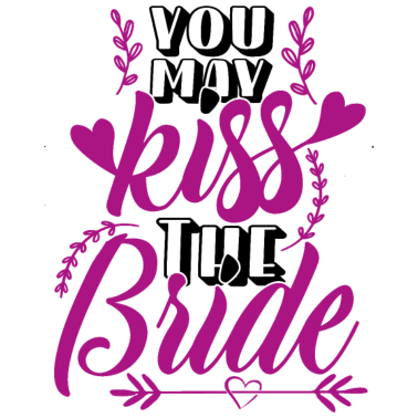 Motiv Hochzeitsgeschenk: You may kiss the bride
