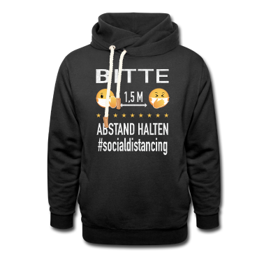 Junggesellenabschied Hoodie - Cooles Abstand Halten Geschenk Geburtstag Party