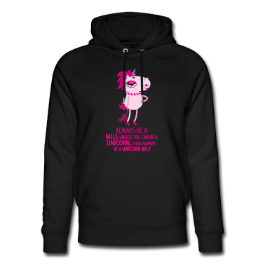 Junggesellenabschied Hoodie - Always be a UNICORN MILF