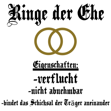 Motiv Ringe der Ehe