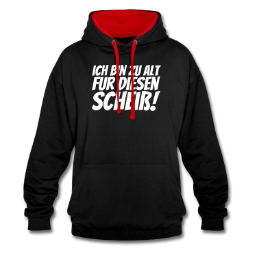 Junggesellenabschied Hoodie - Ich bin zu alt für diesen Scheiß Geburtstag 30 40