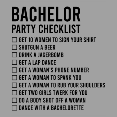 Motiv Junggesellenabschied