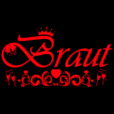 Motiv Braut (rot)