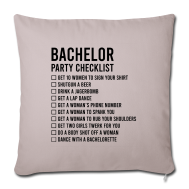 Junggesellenabschied Kissenbezug - Junggesellenabschied
