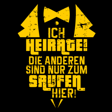 Motiv Junggesellenabschied Braeutigam