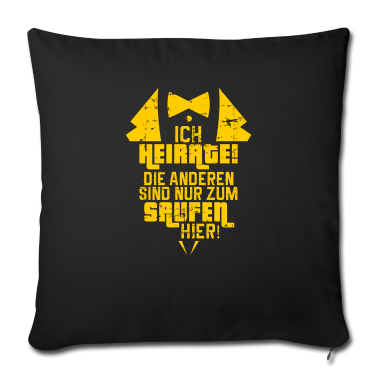 Junggesellenabschied Kissenbezug - Junggesellenabschied Braeutigam