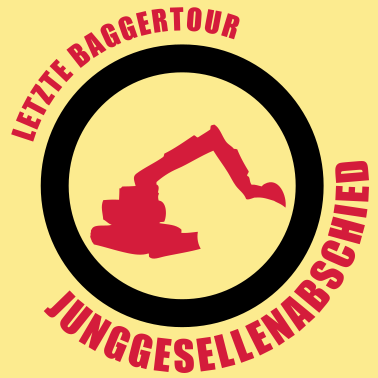 Motiv baggertour junggesellenabschied