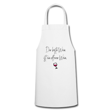 Junggesellenabschied Schürze - Der beste Wein ist ein offener Wein