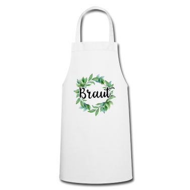Junggesellenabschied Schürze - Braut Bride to be Blumenkranz Blumen Verlobung JGA