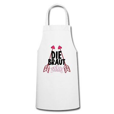 Junggesellenabschied Schürze - Junggesellenabschied die Braut