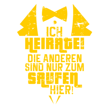 Motiv Junggesellenabschied Braeutigam