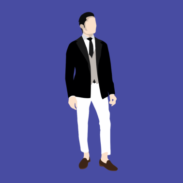 Motiv Gentleman Junggesellenabschied