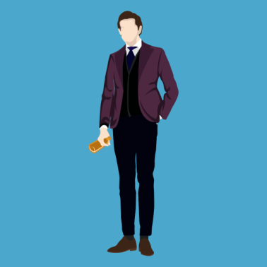 Motiv Gentleman Junggesellenabschied