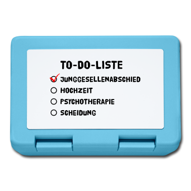 Junggesellenabschied Brotdose - junggesellenabschied