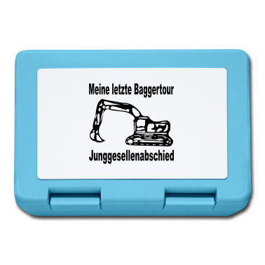 Junggesellenabschied Brotdose - Junggesellenabschied - Einmal noch baggern