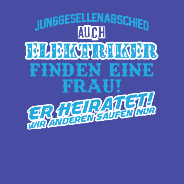 Motiv Junggesellenabschied Elektriker