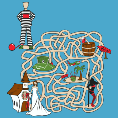 Motiv Junggesellenabschied