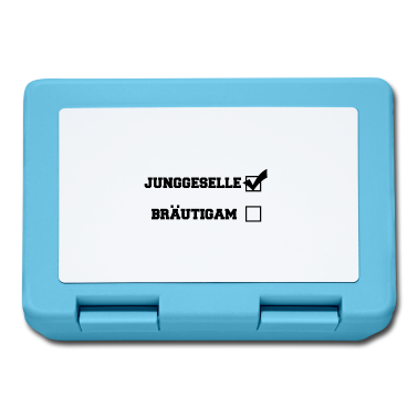 Junggesellenabschied Brotdose - Junggesellenabschied Junggeselle und Bräutigam