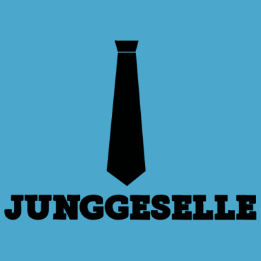 Motiv Junggeselle mit Krawatte Junggesellenabschied