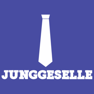 Motiv Junggeselle mit Krawatte Junggesellenabschied