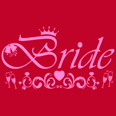 Motiv Bride - Junggesellenabschied, (rosa)