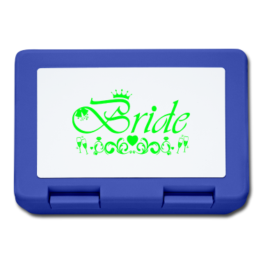 Junggesellenabschied Brotdose - Bride - Junggesellenabschied, (grün)