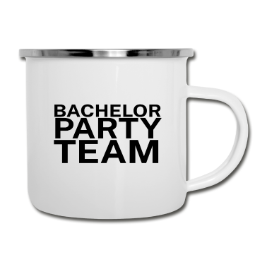 Junggesellenabschied Emaille Tasse - Junggesellenabschied