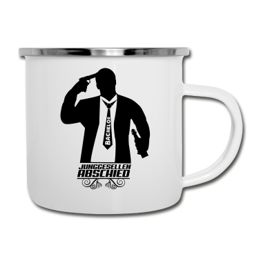 Junggesellenabschied Emaille Tasse - Junggesellenabschied