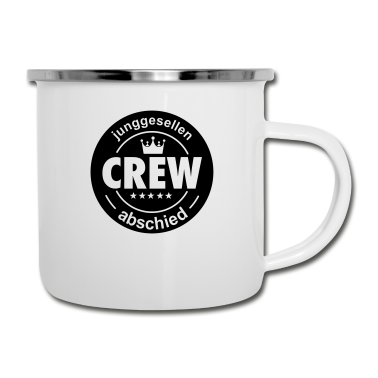 Junggesellenabschied Emaille Tasse - junggesellenabschied