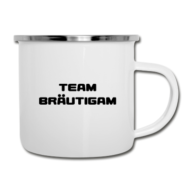 Junggesellenabschied Emaille Tasse - Junggesellenabschied