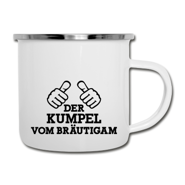 Junggesellenabschied Emaille Tasse - Junggesellenabschied