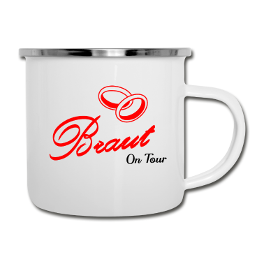 Junggesellenabschied Emaille Tasse - Junggesellenabschied