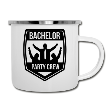 Junggesellenabschied Emaille Tasse - Junggesellenabschied