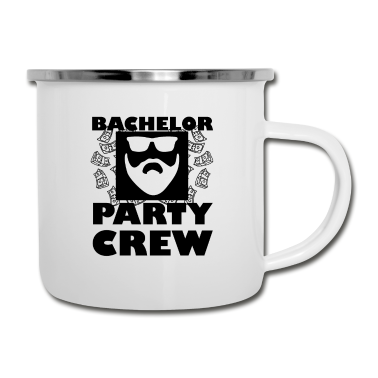 Junggesellenabschied Emaille Tasse - Junggesellenabschied