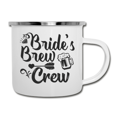 Junggesellenabschied Emaille Tasse - Junggesellenabschied