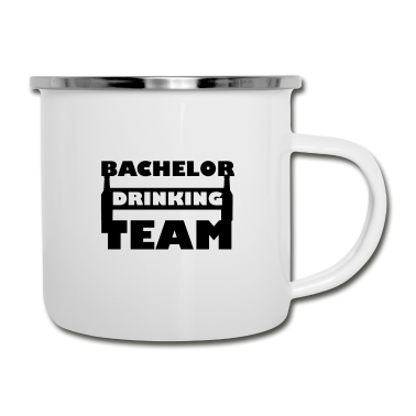 Junggesellenabschied Emaille Tasse - Junggesellenabschied