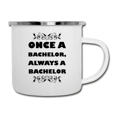 Junggesellenabschied Emaille Tasse - Junggesellenabschied