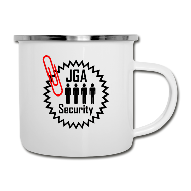 Junggesellenabschied Emaille Tasse - Junggesellenabschied