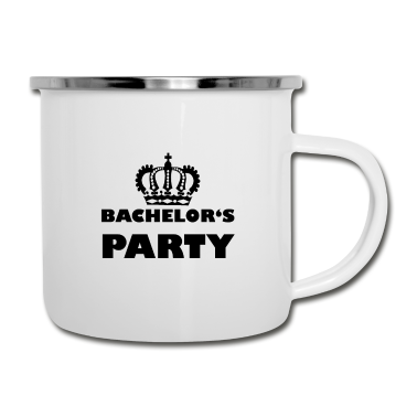 Junggesellenabschied Emaille Tasse - Junggesellenabschied