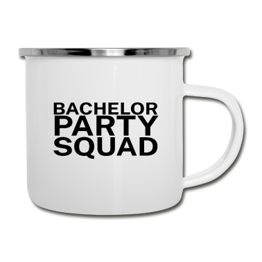 Junggesellenabschied Emaille Tasse - Junggesellenabschied