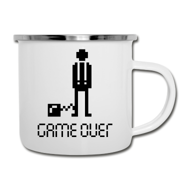 Junggesellenabschied Emaille Tasse - Junggesellenabschied