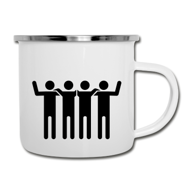 Junggesellenabschied Emaille Tasse - Junggesellenabschied