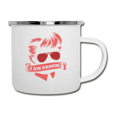 Junggesellenabschied Emaille Tasse - Junggesellenabschied