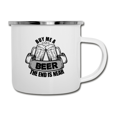 Junggesellenabschied Emaille Tasse - Junggesellenabschied