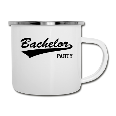 Junggesellenabschied Emaille Tasse - Junggesellenabschied